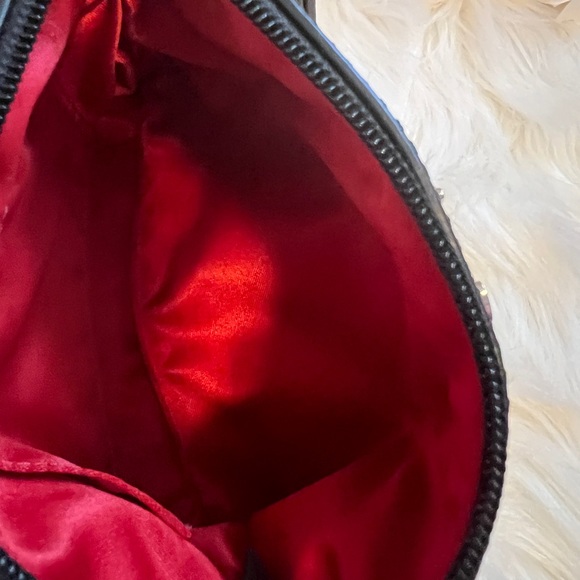 NWOT - vintage Plaid tartan red COACH signature wristlet bag purse - Picture 3 of 7